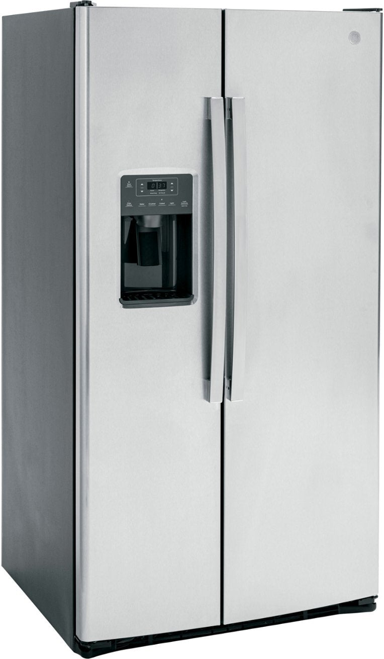 GE 25.3 Cu. Ft. Side-by-Side Refrigerator - Stainless Steel