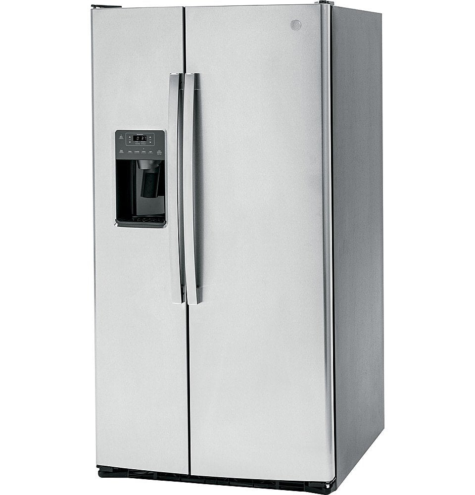 GE 25.3 Cu. Ft. Side-by-Side Refrigerator - Stainless Steel