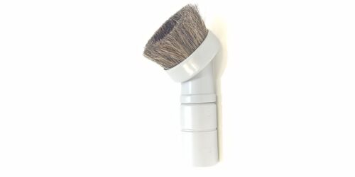 Flexaust Round Plastic Horsehair Dusting Brush, 1 1/4" To 1 1/2" X 3" - 100 Count