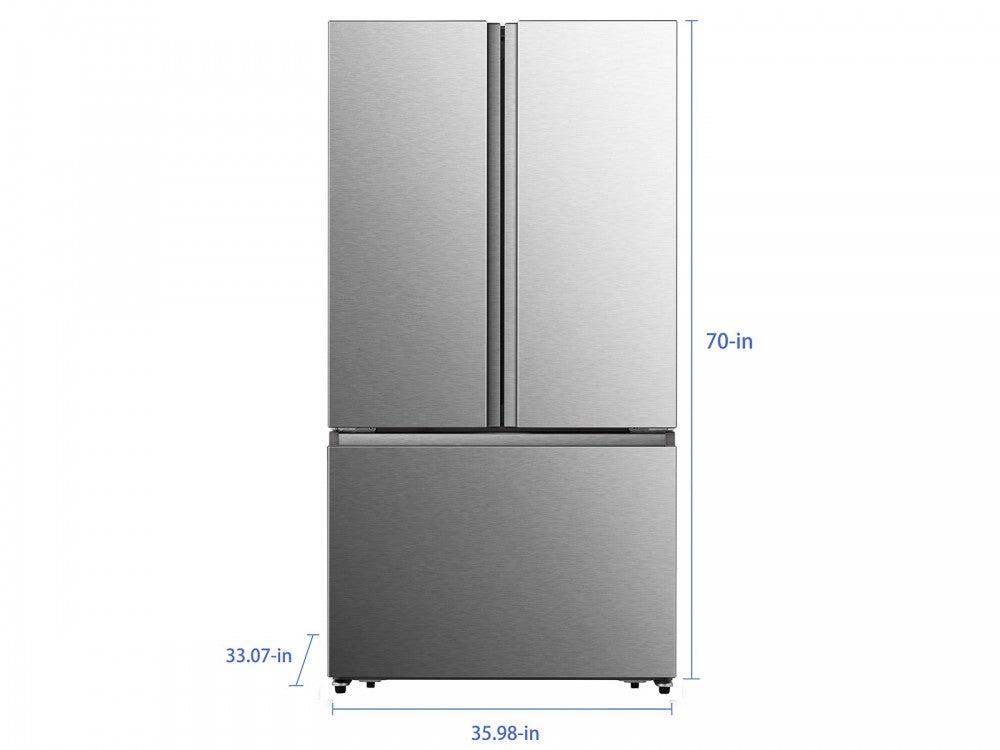 Hisense 26.6 cu. ft. French Door Refrigerator - Model HRF266N6CSE1