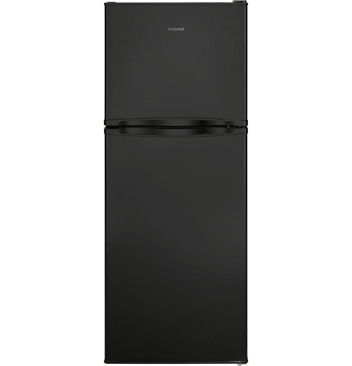 Hotpoint 9.7 Cu. Ft. Counter-Depth Top-Freezer Refrigerator - Black