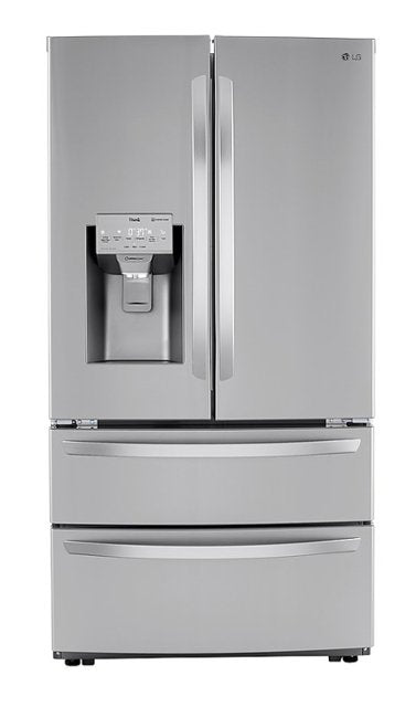 LG 28 Cu. Ft. 4-Door French Door Smart Refrigerator with Dual Ice Makers