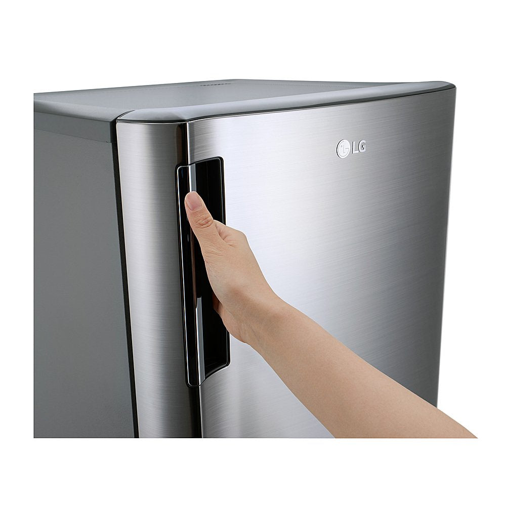 LG 5.79 Cu. Ft. Compact Top-Freezer Refrigerator - Platinum Silver