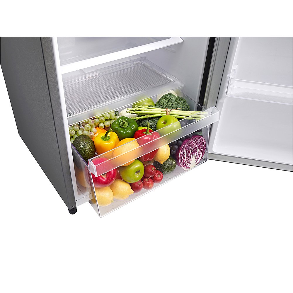 LG 5.79 Cu. Ft. Compact Top-Freezer Refrigerator - Platinum Silver