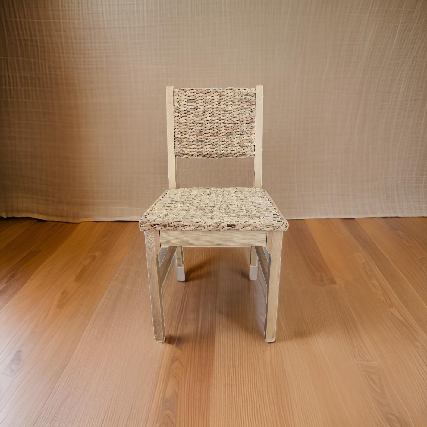 Castine Wood Dining Chair with Woven Seat and Back Natural - Threshold