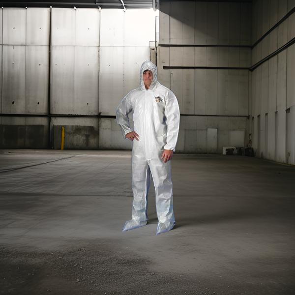 ChemMax 2 Chemical Protective Suit with Saranex 23P Barrier - Size 2X, 12/Case