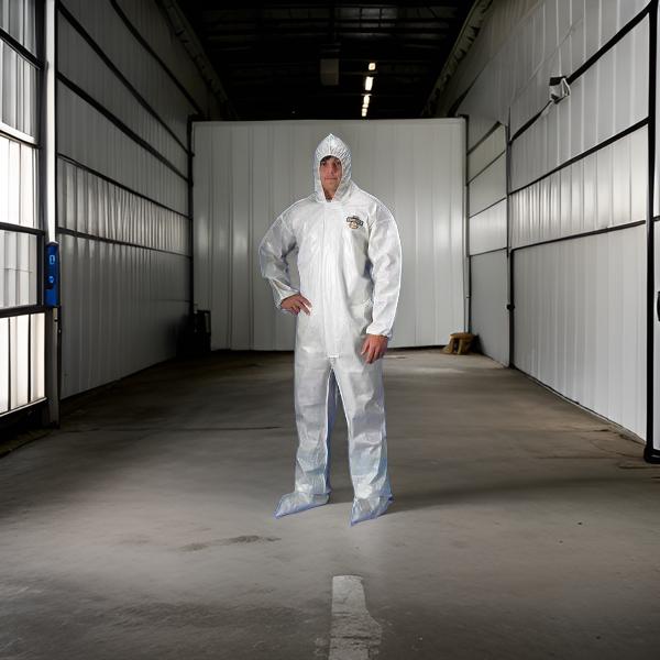 ChemMax 2 Chemical Protective Suit with Saranex 23P Barrier - Size 2X, 12/Case