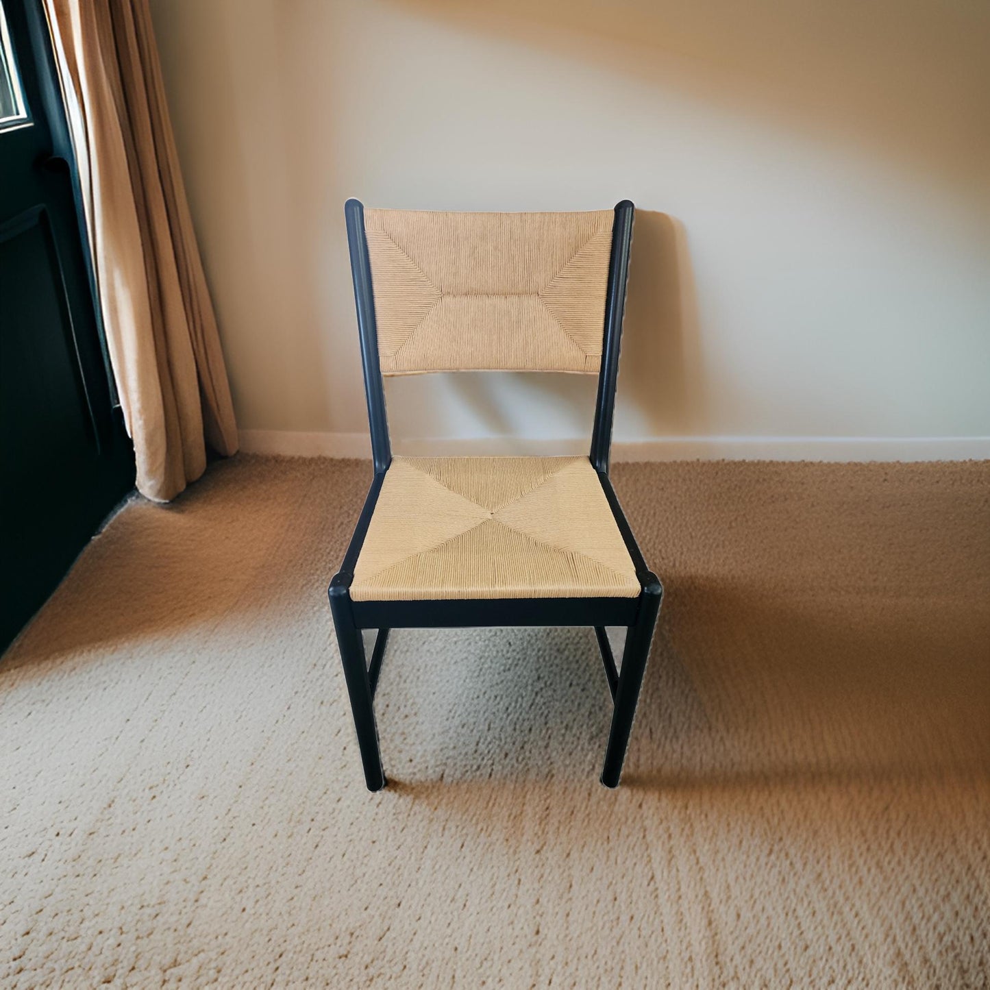 Sunnyvale Woven Dining Chair Black - Threshold™ Designed with Studio McGee