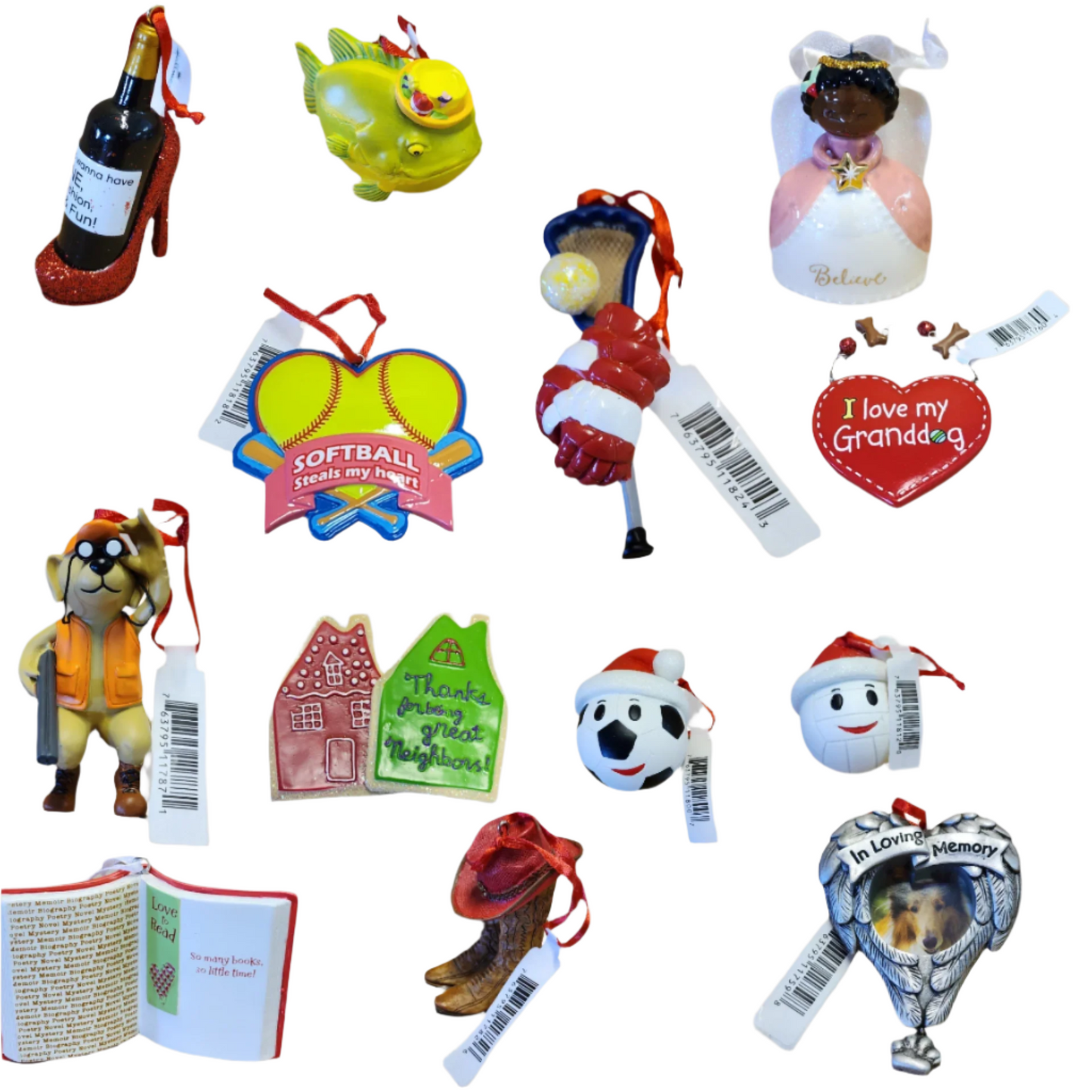 Hallmark Christmas Ornaments | Angels, Soccer, Volleyball, Pets, Hunting, and More!