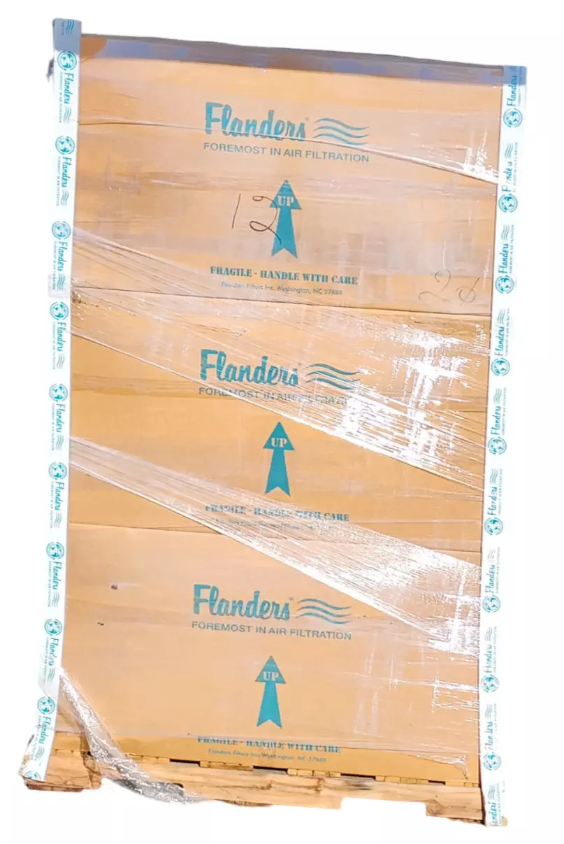 Alpha Cell HEPA Filters AAF | Flanders, Pallet of 12, 99.97% Efficiency, 21.75"x37.25"