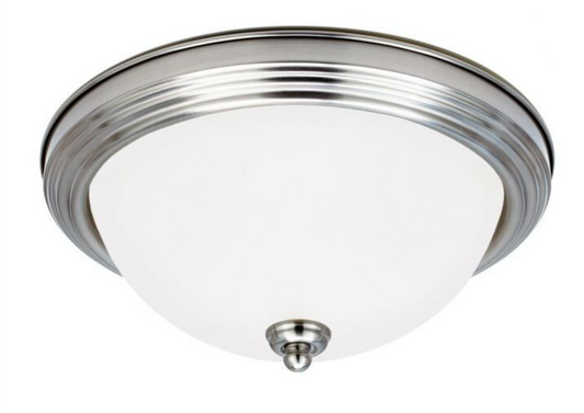 Generation Lighting 2-Light Ceiling Light in Brushed Nickel - Model 77064EN3-962