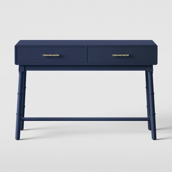 Threshold Oslari Painted Console Table in Blue - Stylish Storage Solution