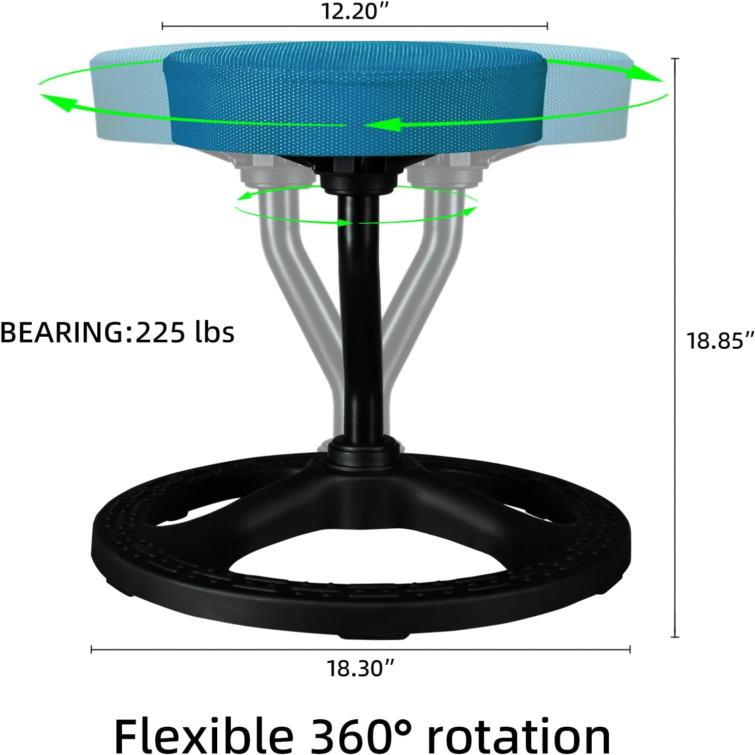 Suitable for all fitness levels, the UpaLoop Fitness Seat is user-friendly and requires no complex setup, so you can start exercising right out of the box