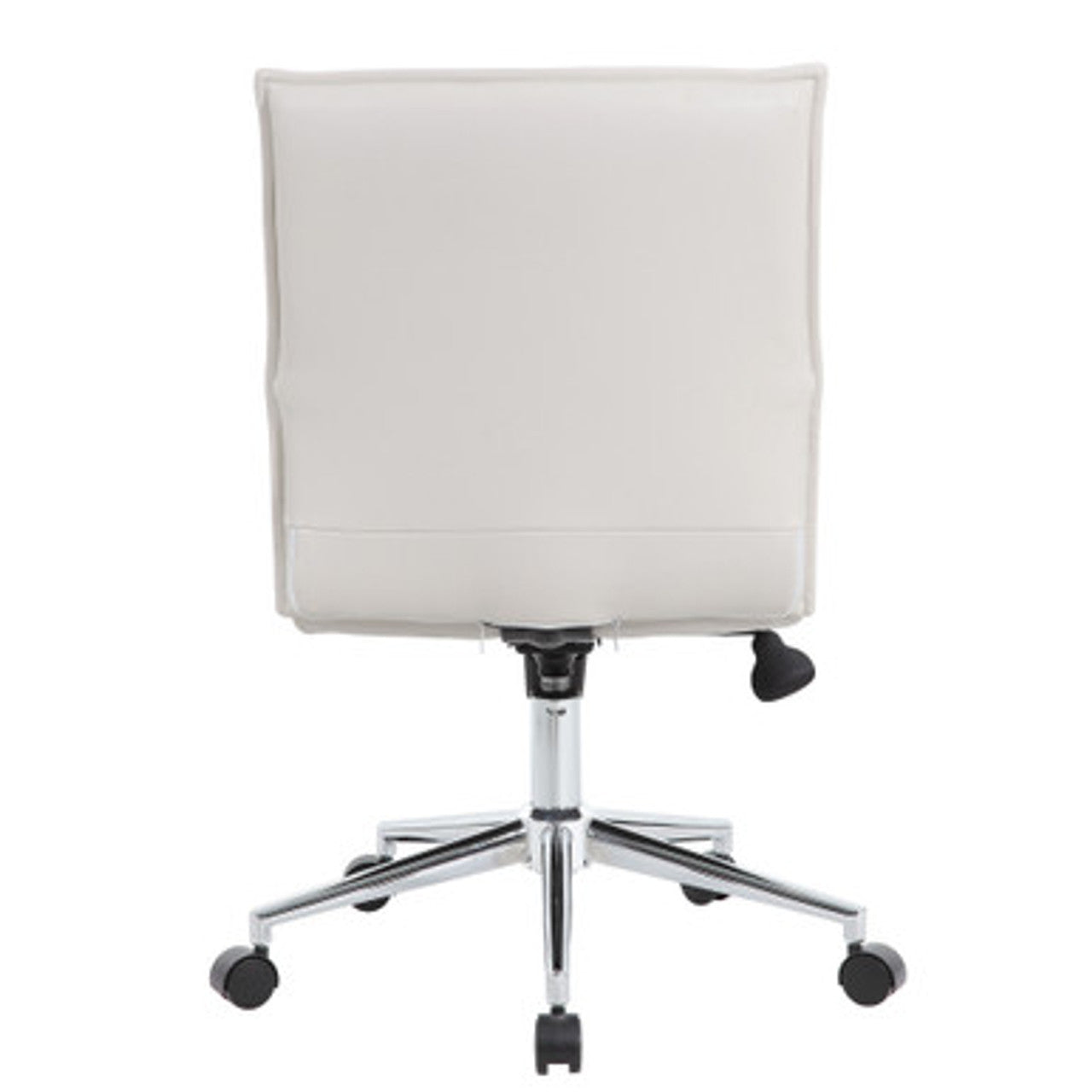 Office Source Ridge Executive Mid Back Armless, Ribbed Back Task Chair