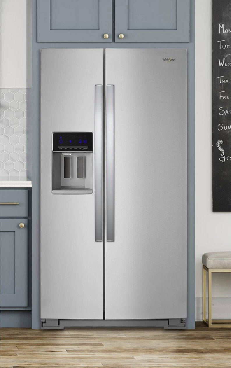 Whirlpool 28.4 Cu. Ft. Side-by-Side Refrigerator - Stainless Steel