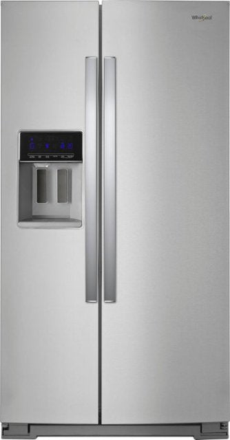 Whirlpool 28.4 Cu. Ft. Side-by-Side Refrigerator - Stainless Steel